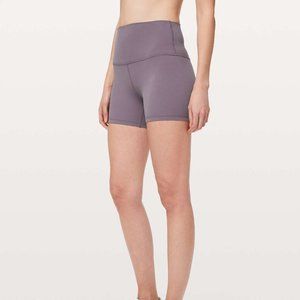 Lulu Lemon movement shorts purple size 6